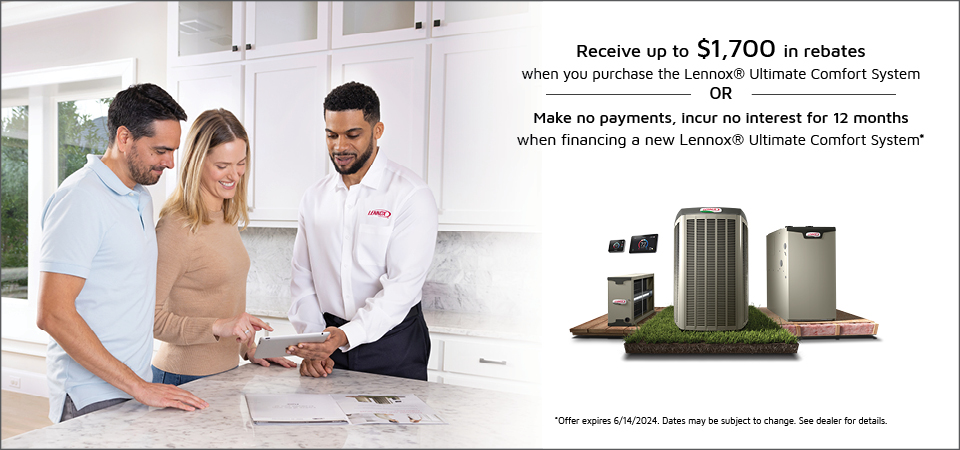 Lennox 2024 Spring Rebate and Financing Offer